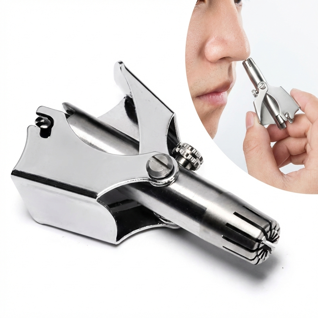 Stainless Steel Nose & Ear Hair Trimmer