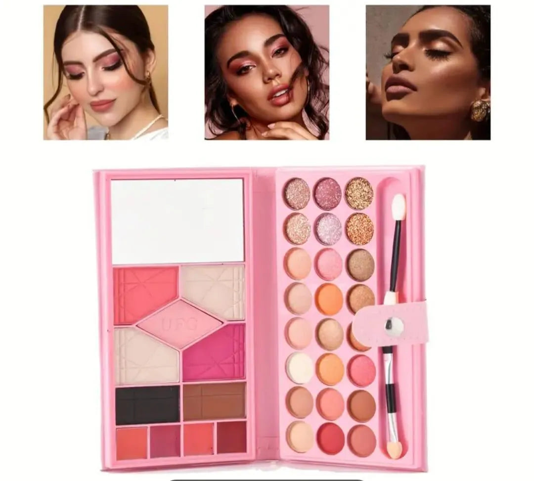 Matte And Glitter Eyeshadow Palette 1 Pc - 200 g