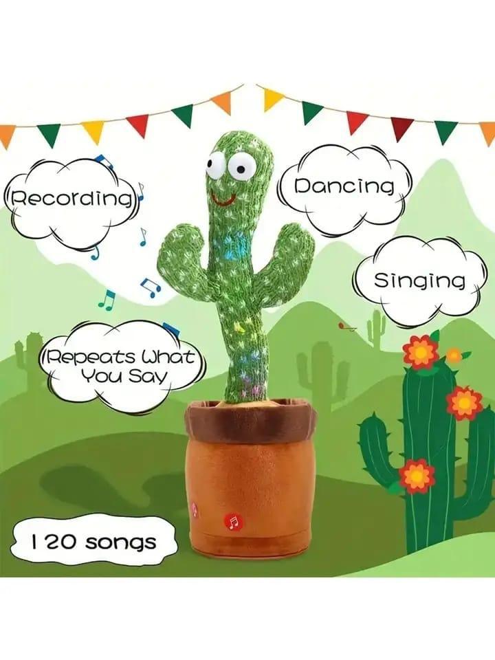 Dancing Cactus Plush Toy For Kids
